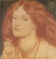 Rossetti, Dante Gabriel - Regina Cordium or The Queen of Hearts